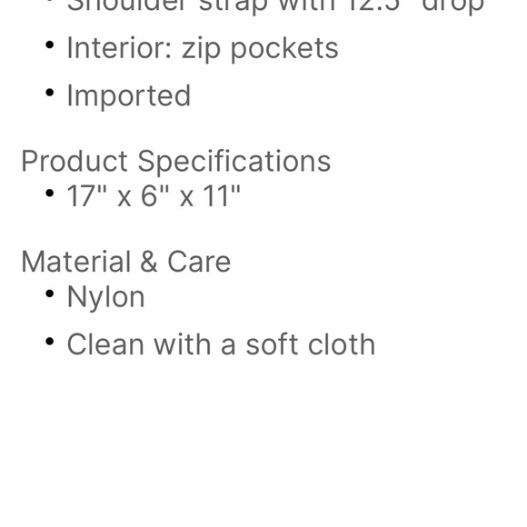 Zipper tote.. size in photo.knockoff-Belk of a Longchamps- Kate Middleton uses - Picture 2 of 2